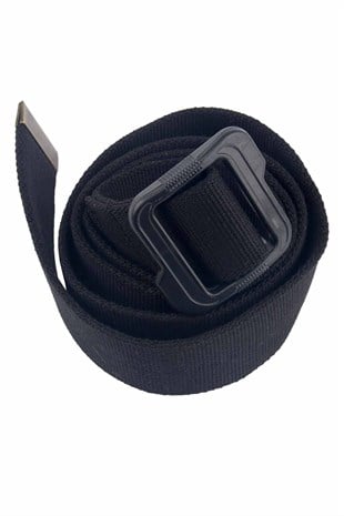 Kırılmaz Plastik Toka Taktik Kemer Siyah