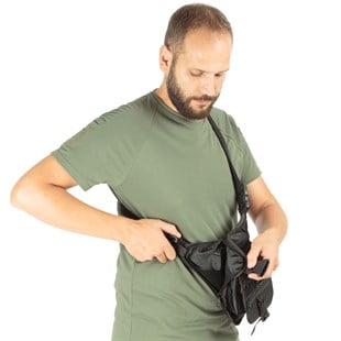 Taktikal Omuz ve Bel Silah Taşıma Çantası