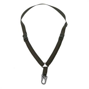Tek Nokta Paracord Tüfek Askı Kayışı-Haki