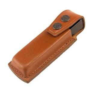 Tekli Şarjör Kılıfı Deri Maşalı Taba