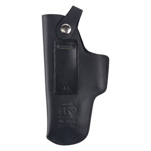 Tisaş Zig 14 Deri Tabanca İç Kılıfı Yumuşak Deri Siyah