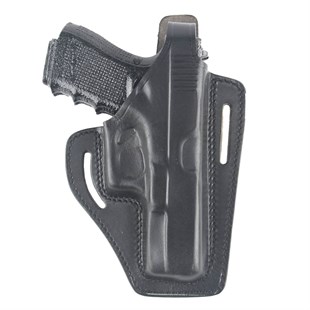 Tisaş Zig14 Deri Tabanca Kılıfı Siyah Baskılı Kapalı