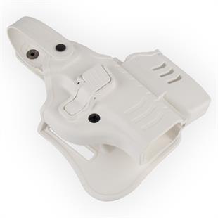 To Gun Holster Beretta F92 Tabanca Kılıfı Seviye 2 Önü Şarjörlüklü Beyaz