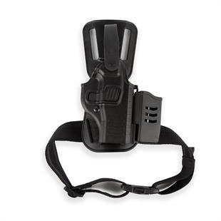 To Gun Holster Canik55 TP9 Mete Serisi Şarjörlüklü Alçak Taşıma Tabanca Kılıfı Seviye 2 Siyah SAĞ EL