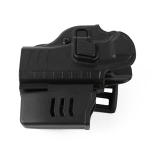 To Gun Holster Canik55 TP9 METE SFT Tabanca Kılıfı Önü Şarjörlüklü Siyah SAĞ EL