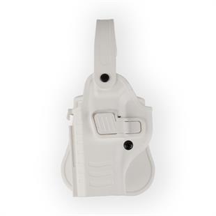 To Gun Holster Canik55 TP9 Serisi Tabanca Kılıfı Seviye 2 Beyaz SOL EL