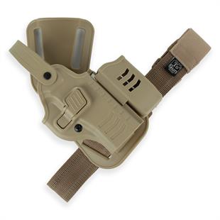 To Gun Holster Girsan MC 28 Şarjörlüklü Alçak Taşıma Tabanca Kılıfı Seviye 2 Çöl Rengi SAĞ EL