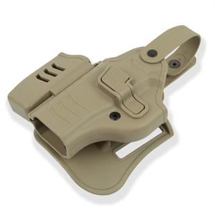 To Gun Holster Girsan Yavuz 16 Serisi Tabanca Kılıfı Seviye 2 Önü Şarjörlüklü Çöl Rengi SOL EL