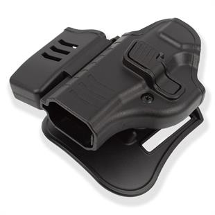 To Gun Holster Girsan Yavuz 16 Serisi Tabanca Kılıfı Önü Şarjörlüklü Siyah SOL EL