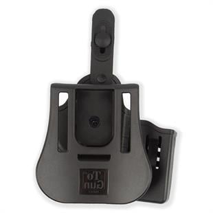 To Gun Holster Girsan Yavuz 16 Serisi Tabanca Kılıfı Seviye 2 Önü Şarjörlüklü Siyah SOL EL