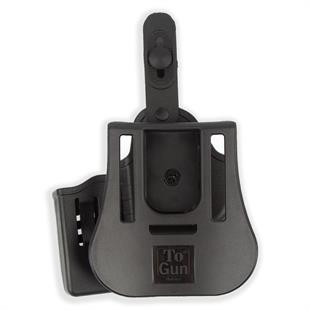 To Gun Holster Sarsılmaz B6 - B6C Tabanca Kılıfı Seviye 2 Önü Şarjörlüklü Siyah