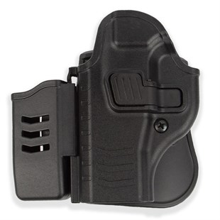 To Gun Holster Sarsılmaz B6 - B6C Tabanca Kılıfı Önü Şarjörlüklü Siyah Sol El
