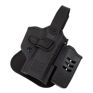 To Gun Holster Sarsılmaz Kılınç 2000 Light Tabanca Kılıfı Seviye 2 Önü Şarjörlüklü Siyah