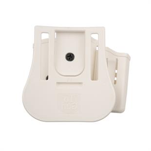 To Gun Holster Sarsılmaz Kılınç 2000 Light Tabanca Kılıfı Önü Şarjörlüklü Beyaz Sol El