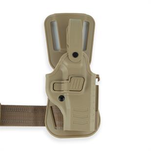 To Gun Holster Sarsılmaz SAR9 Alçak Taşıma Tabanca Kılıfı Seviye 2 Çöl Rengi SAĞ EL