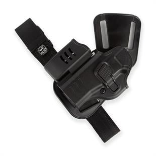 To Gun Holster Sarsılmaz SAR9 Mete Şarjörlüklü Alçak Taşıma Tabanca Kılıfı Siyah SOL EL