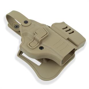 To Gun Holster Sarsılmaz SAR9 Tabanca Kılıfı Seviye 2 Önü Şarjörlüklü Çöl Rengi SAĞ EL