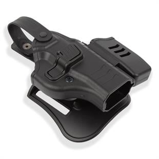 To Gun Holster Tisaş Zigana PX-9 Gen3 Duty Tabanca Kılıfı Seviye 2 Önü Şarjörlüklü Siyah