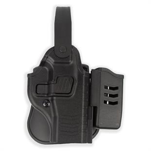 To Gun Holster Tisaş Zigana PX-9 Gen3 Duty Tabanca Kılıfı Seviye 2 Önü Şarjörlüklü Siyah