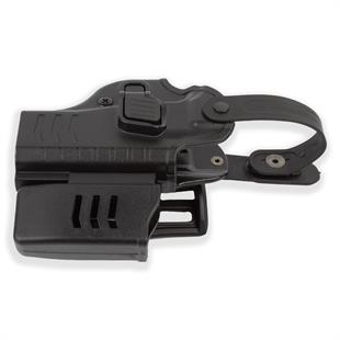 To Gun Holster Tisaş Zigana Serisi Tabanca Kılıfı Seviye 2 Önü Şarjörlüklü Siyah SAĞ EL