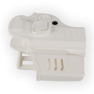 To Gun Holster Tisaş Zigana Sport Tabanca Kılıfı Önü Şarjörlüklü Beyaz SOL EL