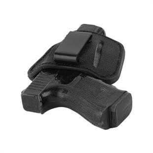 To Gun Holster Universal İç-Dış Kase Deri Tabanca Kılıfı Siyah