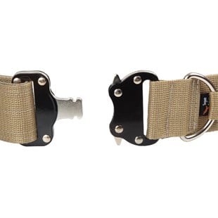 Tugan Çelik Tokalı Taktik Bükülmez Palaska-Çöl Rengi