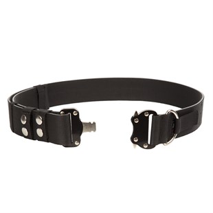 Tugan Çelik Tokalı Taktik Bükülmez Palaska-Siyah