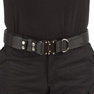 Tugan Çelik Tokalı Taktik Bükülmez Palaska-Siyah