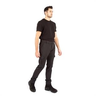 Tugan Taktikal Kargo Cepli Trekking Pantolon Siyah