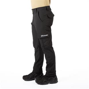 Tugan Taktikal Likralı Çevik Kuvvet Polis Pantolonu Siyah