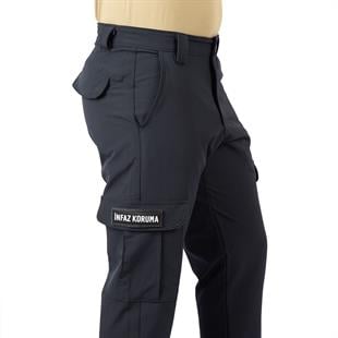 Tugan Taktikal Likralı İnfaz Koruma Pantolonu Lacivert