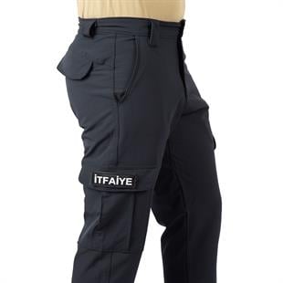 Tugan Taktikal Likralı İtfaiye Pantolonu Lacivert