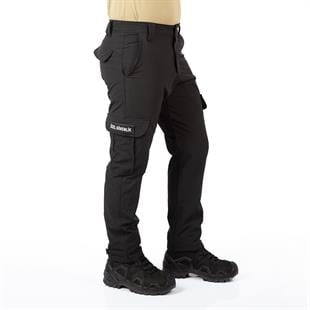 Tugan Taktikal Likralı Özel Güvenlik Pantolonu Siyah