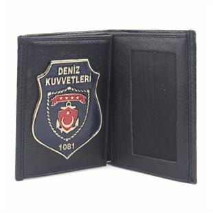 Türk Deniz Kuvvetleri Rozetli Cüzdan