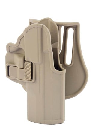 Unicorn Girsan MC 28 SA Tabanca Kılıfı Taktik Kilitli Çöl Rengi