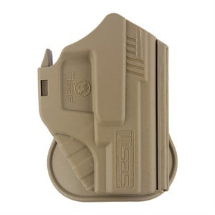 Unicorn PX9 ve P9LC Tabanca Kılıfı Taktik Picatinny Kilitli Çöl Rengi