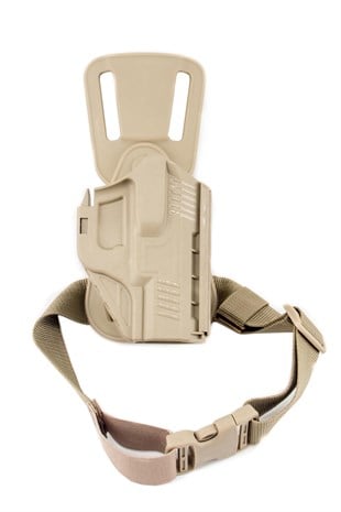 Unicorn Sarsılmaz SAR9 Alçak Taşıma Tabanca Kılıfı Picatinny Kilitli Çöl Rengi