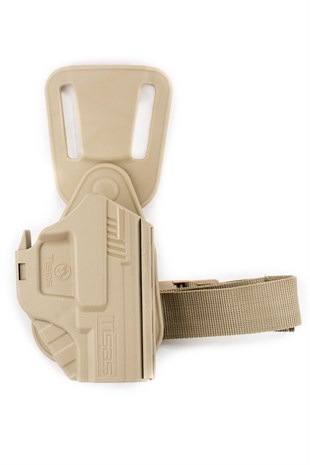 Unicorn Zigana PX9-P9LC Alçak Taşıma Tabanca Kılıfı Çöl Rengi