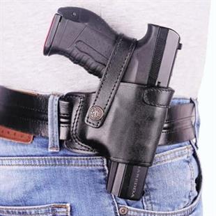 Universal Deri Spor Tabanca Kılıfı Siyah