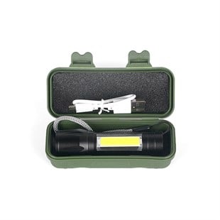 Watton Mini Çok Güçlü Şarjlı El Feneri WT-030