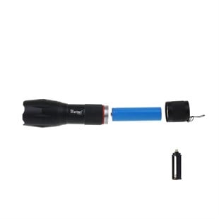 Watton Ultra Güçlü Şarjlı El Feneri 500 Metreye Kadar WT-023