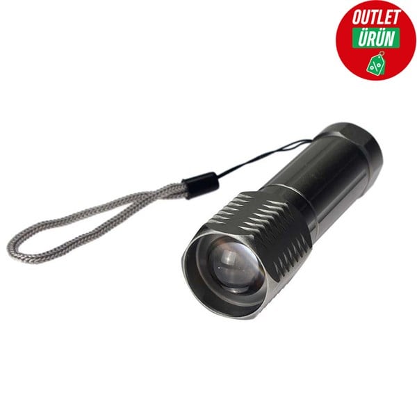 Watton Zoomlu Küçük Güçlü Taktik El Feneri Wt-094