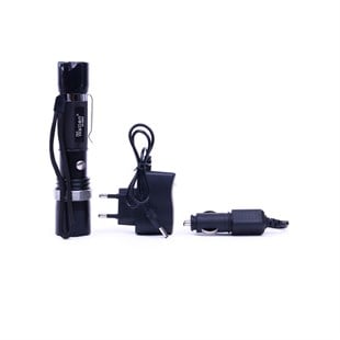 Watton Monte Aparatlı Zoomlu Şarjlı El Feneri WT-038