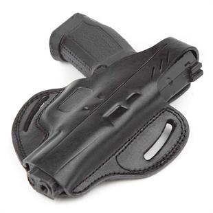 Wolf Holster Canik55 TP9 Deri Tabanca Kılıfı Tam Kelebek Siyah