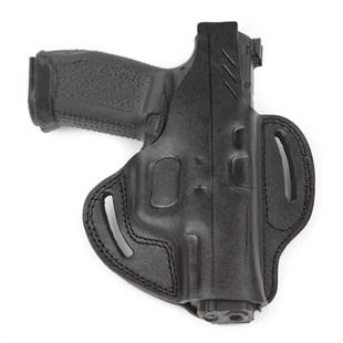 Wolf Holster Canik55 TP9 Deri Tabanca Kılıfı Tam Kelebek Siyah