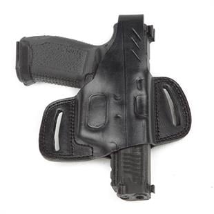 Wolf Holster Canik55 TP9 SF Mete Deri Tabanca Kılıfı Yarım Kelebek Siyah