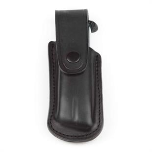 Wolf Holster Deri Şarjör Kılıfı Tekli Maşalı Siyah