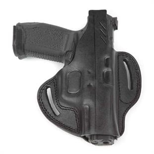 Wolf Holster Glock Deri Tabanca Kılıfı Tam Kelebek Siyah