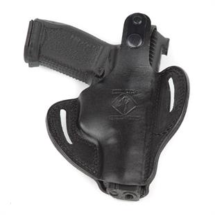 Wolf Holster Sarsılmaz SAR9 Deri Tabanca Kılıfı Tam Kelebek SOL EL Siyah